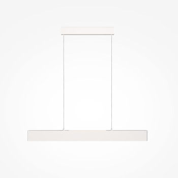 Lustră LED Step alb Maytoni, H100, 23W