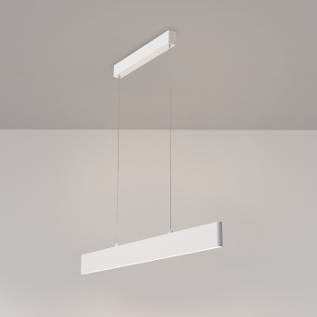 Lustră LED Step alb Maytoni, H100, 23W