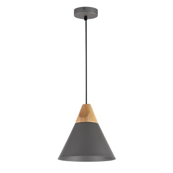 Pendul Bicones gri Maytoni, D22, 1xE27