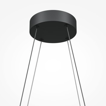 Lustră LED Halo negru Maytoni, H307, 40W