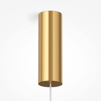 Pendul LED Amulet auriu Maytoni, H374, 16W