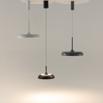 Pendul LED Gerhard gri Maytoni, D40, 26W