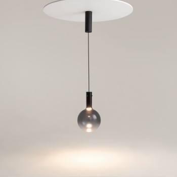 Pendul LED Nebula negru Maytoni, D20, 4W