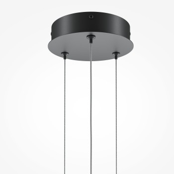 Lustră LED Halo negru Maytoni, H304, 40W