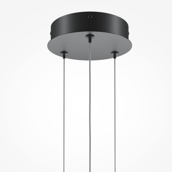 Lustră LED Halo negru Maytoni, H304, 40W