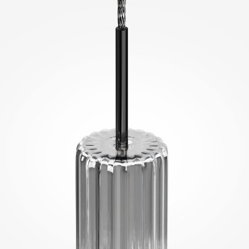 Pendul LED Ordo crom Maytoni, D8, 8W, H384