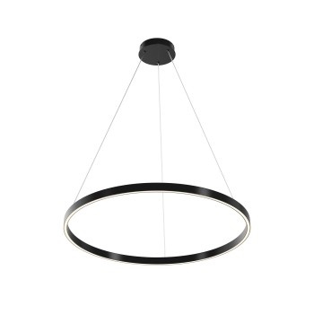Lustră LED Rim negru Maytoni, D80, 51W