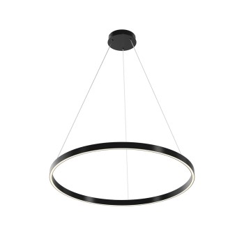 Lustră LED Rim negru Maytoni, D80, 51W
