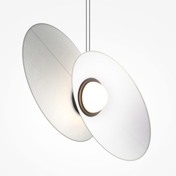Pendul LED Evolution negru Maytoni, H347, 9W, white