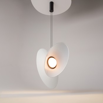 Pendul LED Evolution negru Maytoni, H347, 9W, white