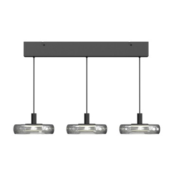 Lustră LED Float negru Maytoni, H200, 25W, black