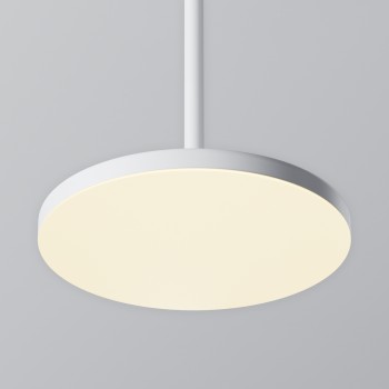 Pendul LED Plato alb Maytoni, D18, 12W