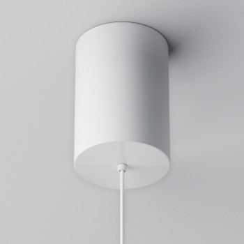 Pendul LED Plato alb Maytoni, D18, 12W
