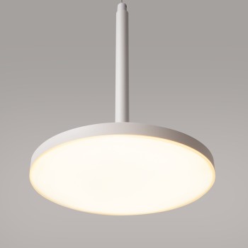 Pendul LED Plato alb Maytoni, D18, 12W