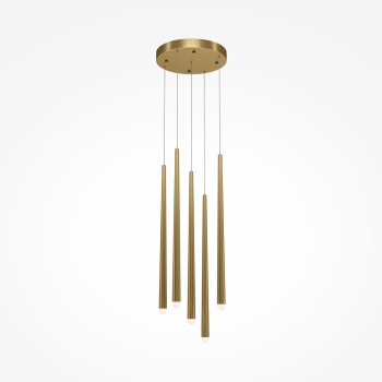 Pendul LED Cascade alamă Maytoni, H219, 30W