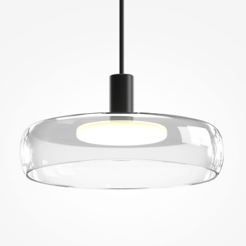 Pendul LED Float negru Maytoni, D20, 13W, IP20