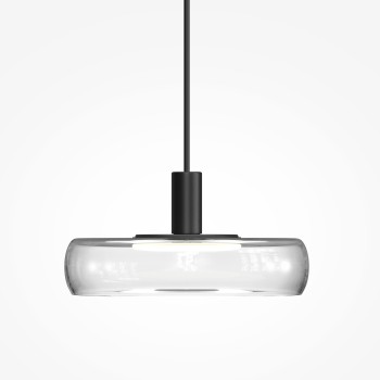 Pendul LED Float negru Maytoni, D20, 13W, IP20