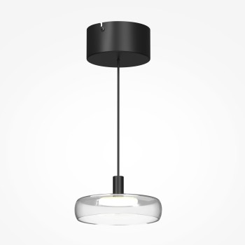 Pendul LED Float negru Maytoni, D20, 13W, IP20