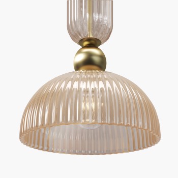 Pendul Antic auriu Maytoni, D30, 1xE27, cognac
