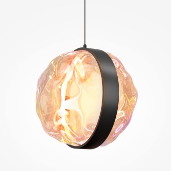 Lustră LED Misterio negru Maytoni, D38, 15W