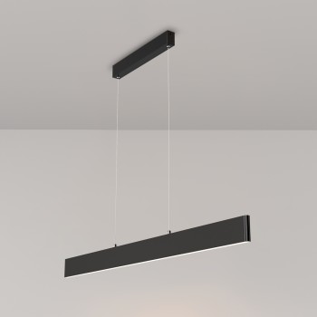 Lustră LED Step negru Maytoni, H100, 30W