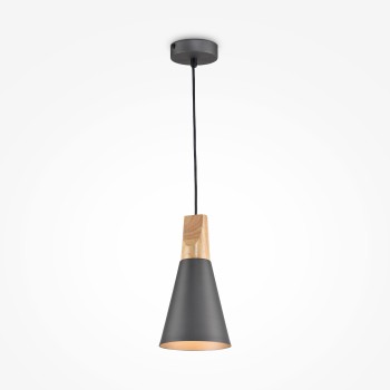 Pendul Bicones gri Maytoni, D14, 1xE27