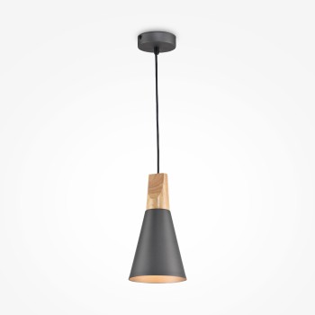 Pendul Bicones gri Maytoni, D14, 1xE27