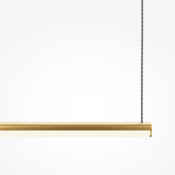 Pendul LED Halo alamă Maytoni, H317, 10W