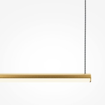 Pendul LED Halo alamă Maytoni, H317, 10W