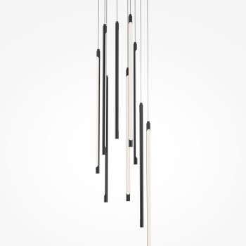 Pendul LED Light stick negru Maytoni, D35, 46W