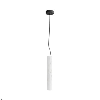 Pendul LED Basic Texture alb Maytoni, D6, 5W