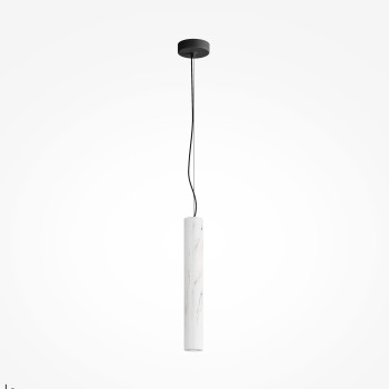 Pendul LED Basic Texture alb Maytoni, D6, 5W
