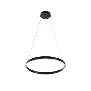 Lustră LED Rim negru Maytoni, D60, 36W