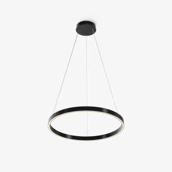 Lustră LED Rim negru Maytoni, D60, 36W