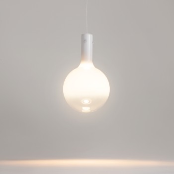 Pendul LED Nebula alb Maytoni, D20, 4W
