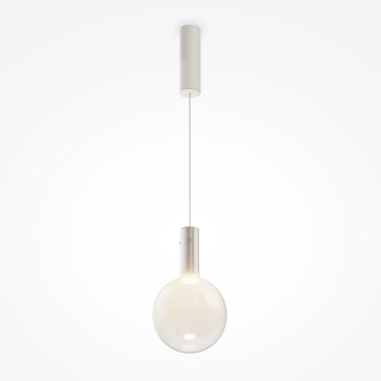 Pendul LED Nebula alb Maytoni, D20, 4W