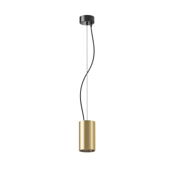Pendul LED Efir auriu mat Maytoni, D8, 15W