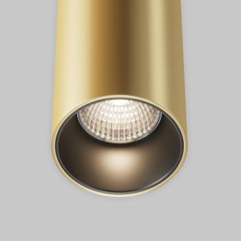 Pendul LED Efir auriu mat Maytoni, D8, 15W