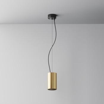 Pendul LED Efir auriu mat Maytoni, D8, 15W