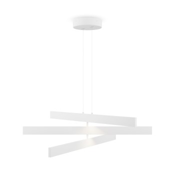 Lustră LED Origami alb Maytoni, H19, 46W