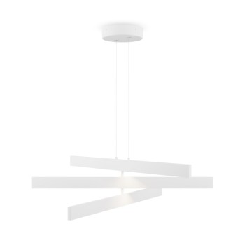 Lustră LED Origami alb Maytoni, H19, 46W