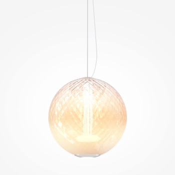 Pendul LED Bruma crom Maytoni, D30, 15W