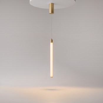 Pendul LED Ray auriu Maytoni, D3, 10W