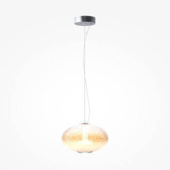 Pendul LED Bruma crom Maytoni, D30, 12W
