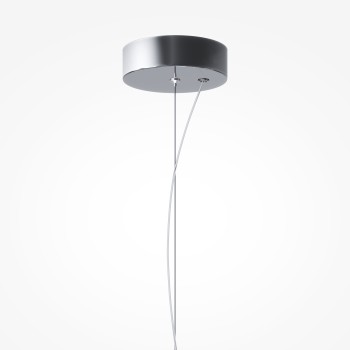 Pendul LED Bruma crom Maytoni, D30, 12W