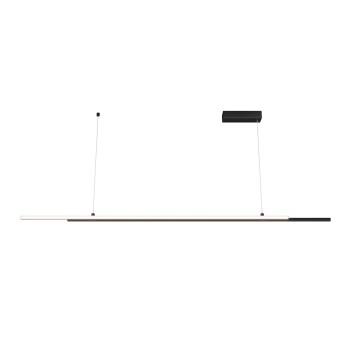 Lustră LED Halo negru Maytoni, H120, 48W