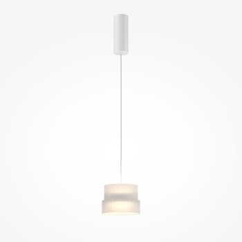 Pendul LED Scala alb Maytoni, D15, 12W