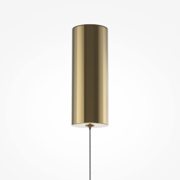 Pendul LED Scala bronz Maytoni, D15, 12W