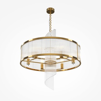Lustră modernă Frame auriu Maytoni, D58, 6xE14