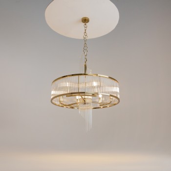 Lustră modernă Frame auriu Maytoni, D58, 6xE14